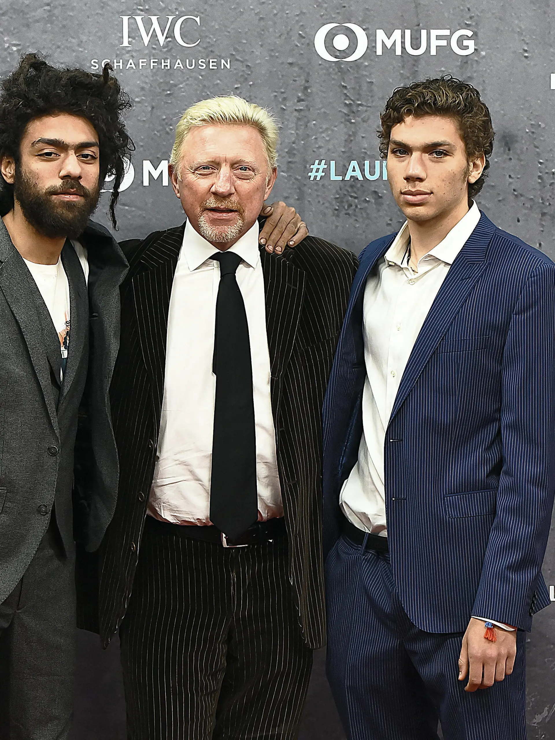 Sport Bilder des Tages 17.02.2020, xlakx, Entertainment, Laureus World - Sports Awards 2020 emspor, v.l.Sohn Noah,Boris Becker und Sohn Elias bei der Verleihung der 20. Laureus World Sports Awards 2020 in der Verti Music Hall Berlin. Berlin *** 17 02 2020, xlakx, Sport Entertainment, Laureus World Sports Awards 2020 emspor, v l son Noah,Boris Becker and son Elias at the presentation of the 20 Laureus World Sports Awards 2020 in the Verti Music Hall Berlin Berlin