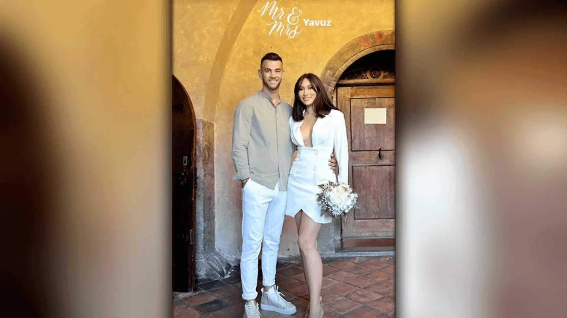 So schön sehen Serkan und Samira Yavuz als Hochzeitspaar aus