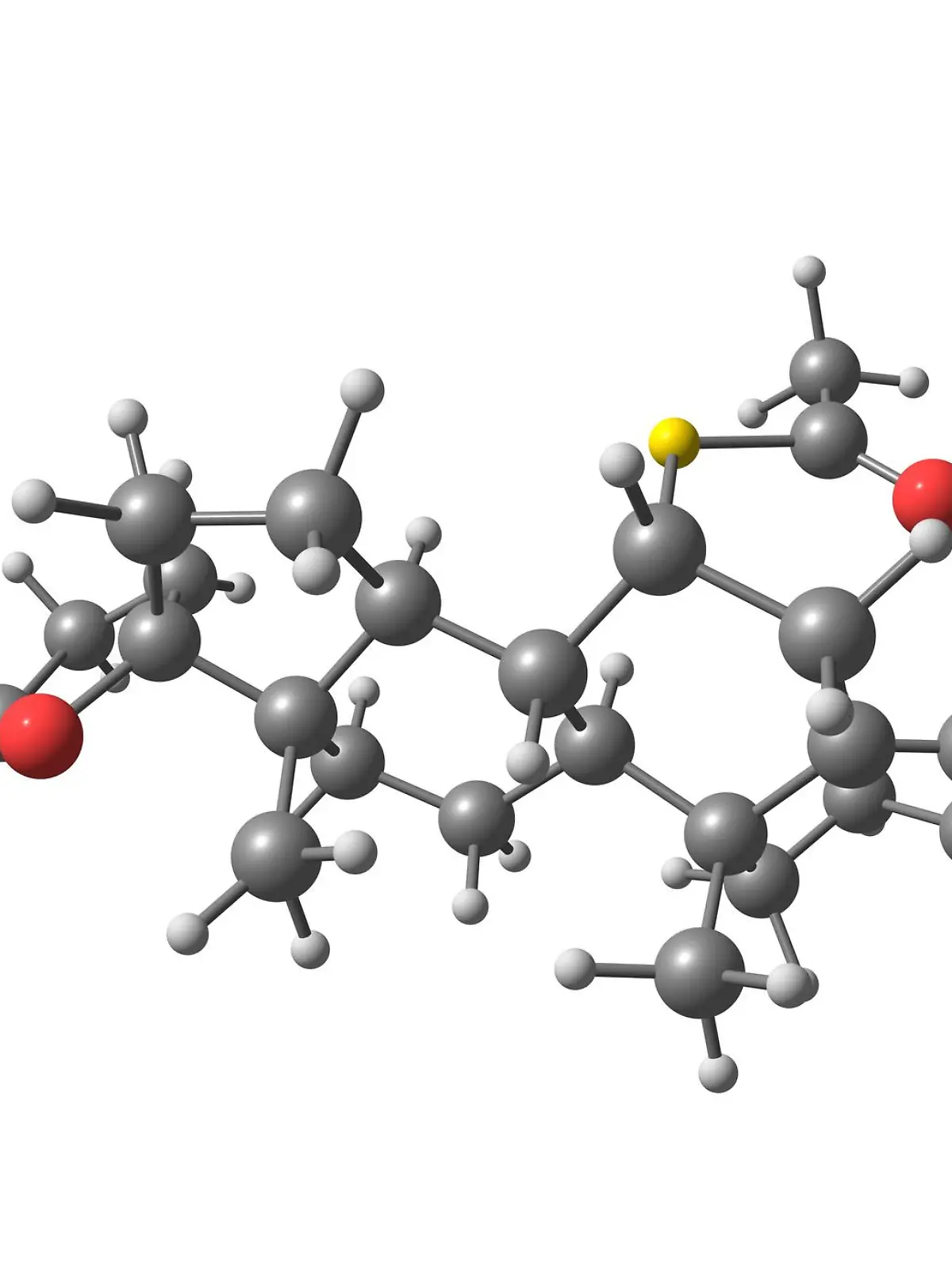 Spironolacton: molekulare Struktur