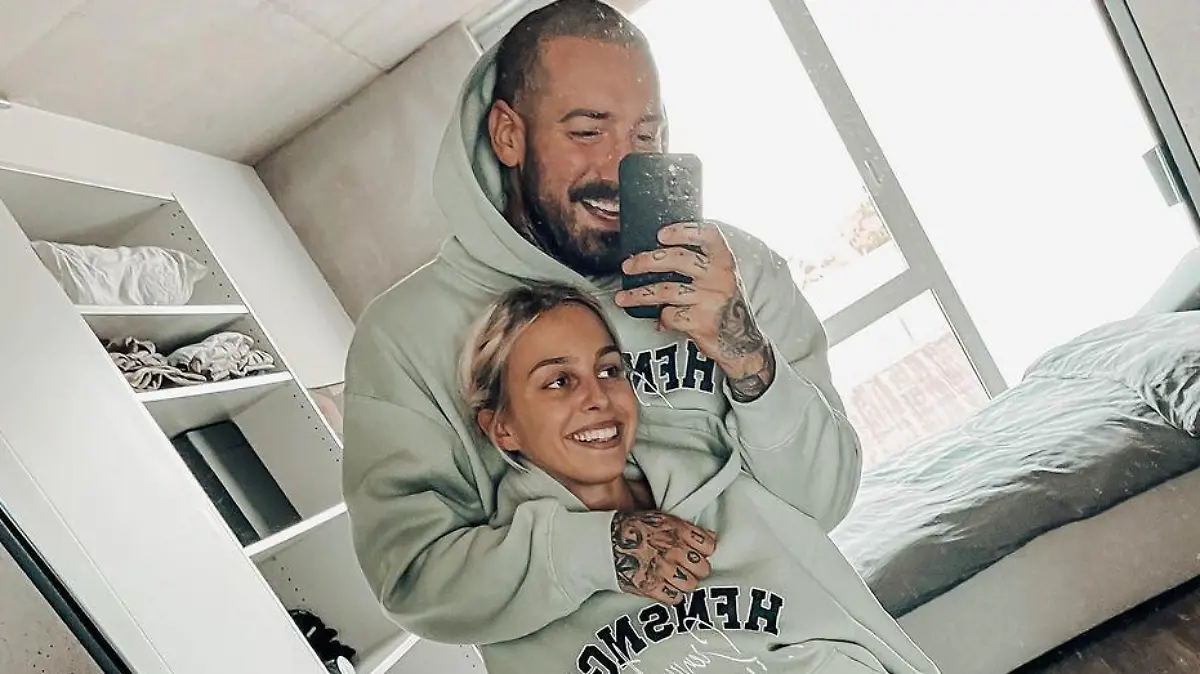 Jan Leyk mit seiner Freundin Franziska