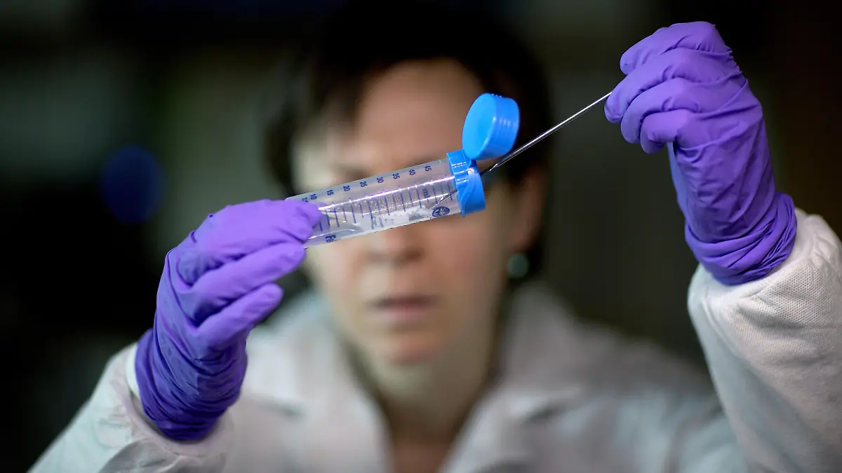 This photo taken Nov. 25, 2013 shows microbiologist Dr. Molly Freeman pulling Listeria bacteria from a tube to be tested for its DNA fingerprinting in a foodborne disease outbreak lab at the federal Centers for Disease Control and Prevention in Atlanta. The nation's disease detectives are beginning a program to try to outsmart outbreaks by routinely decoding the DNA of deadly bacteria and viruses. The initial target: Listeria, a kind of bacteria that's the third-leading cause of death from food poisoning, and one that's especially dangerous to pregnant women. Already, the technology has helped to solve a small listeria outbreak that killed one person in California and sickened seven others in Maryland.(AP Photo/David Goldman) |