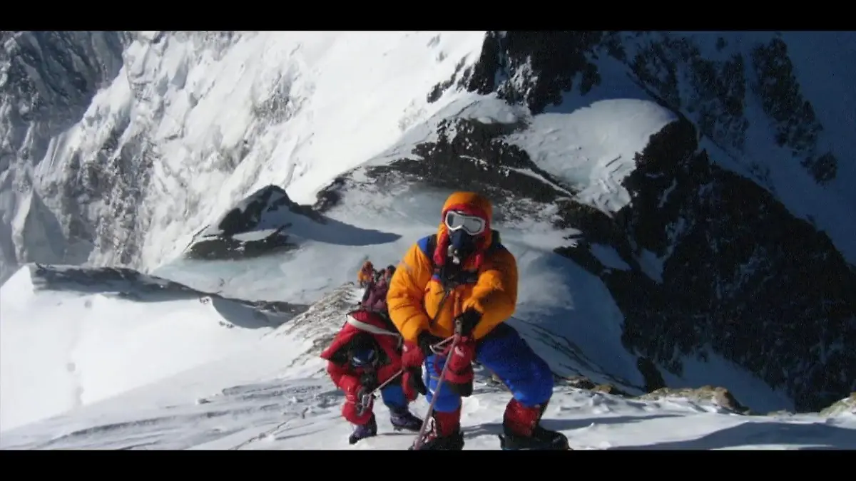 Der Traum von dem Mount Everest Gefährlichster Ort der Welt