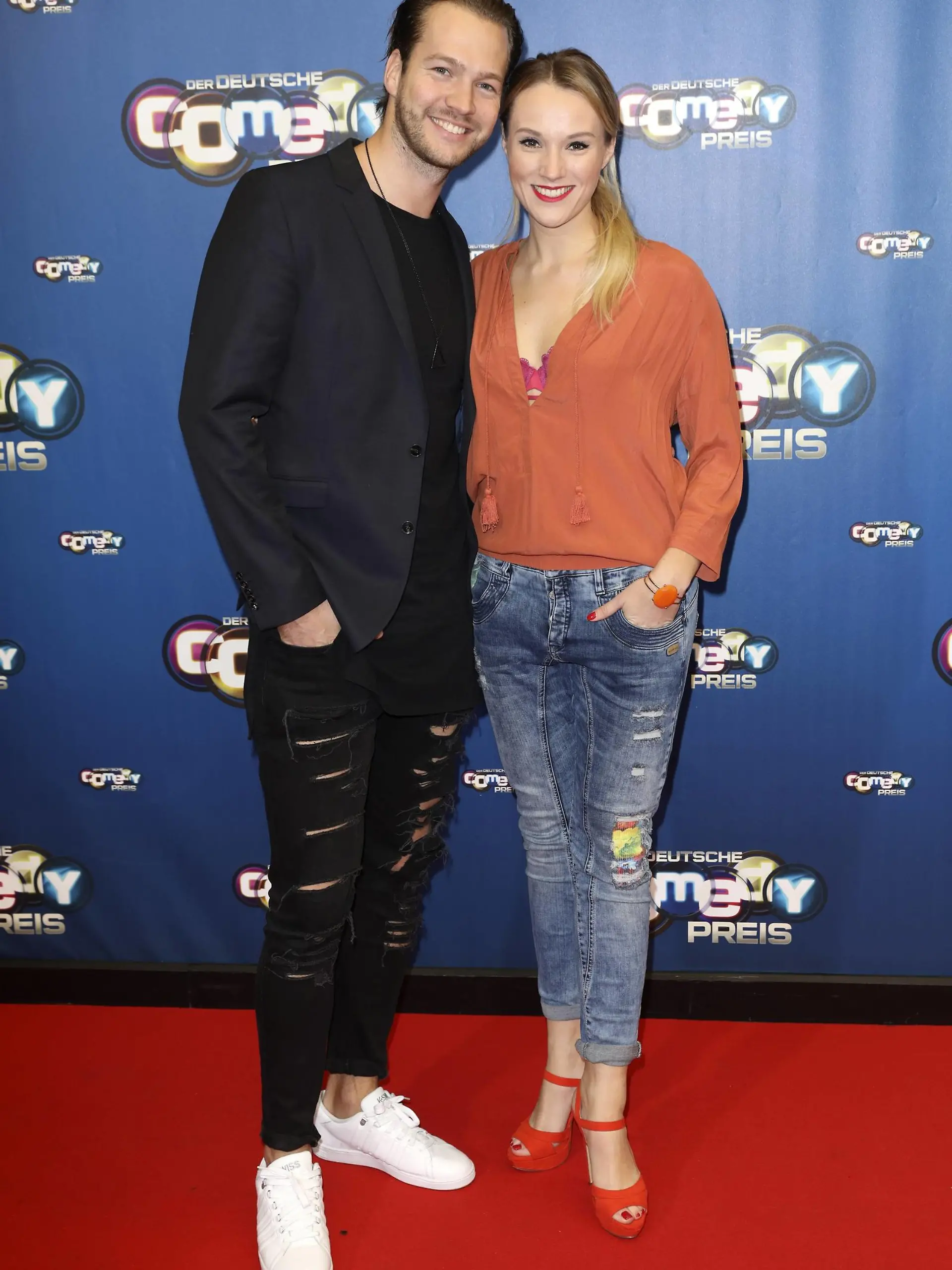 Marvin Albrecht und Anna Hofbauer bei der Verleihung des Deutschen Comedypreises 2016 im Coloneum. Köln, 25.10.2016 Foto:xS.xGabschx/xFuturexImage

Marvin Albrecht and Anna Hofbauer at the award Ceremony the German Comedypreises 2016 in Coloneum Cologne 25 10 2016 Photo XS xGabschx xFuturexImage  