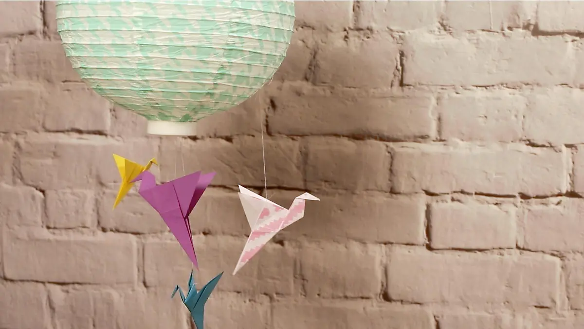 Origami-Kraniche sind gar nicht so schwer zu basteln