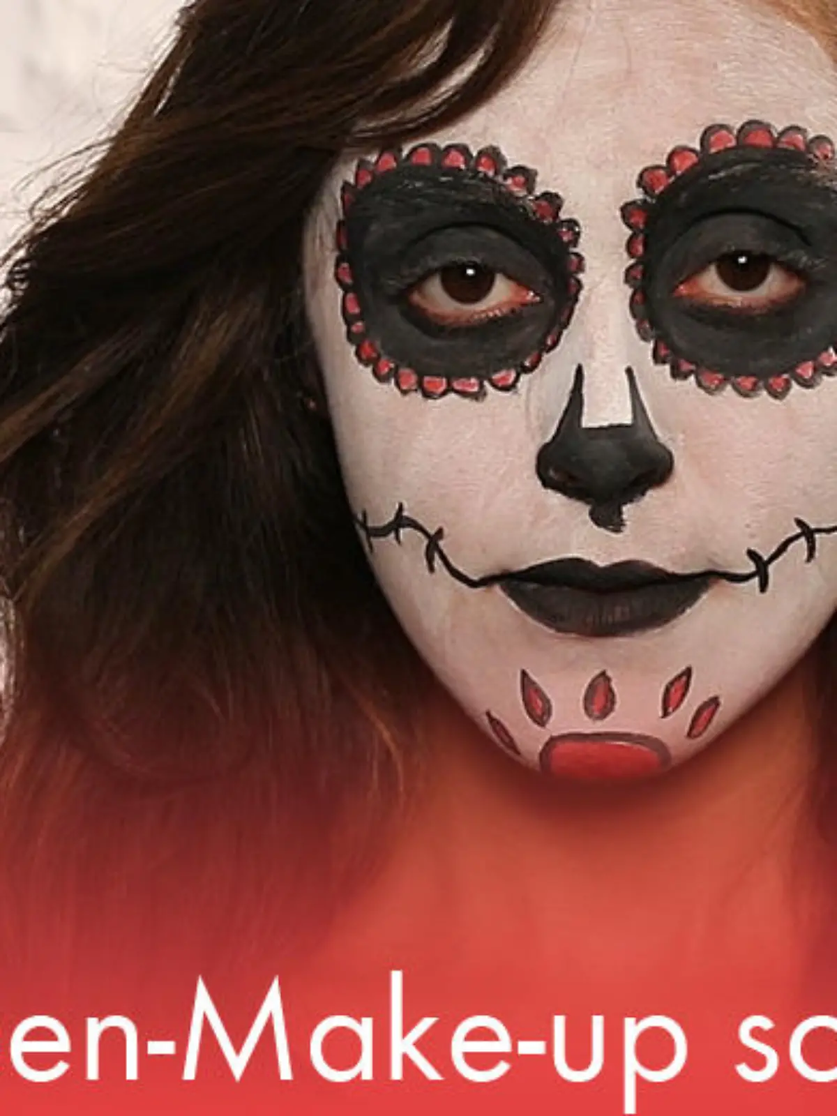 Bild zu: "Halloween-Make-up schminken"