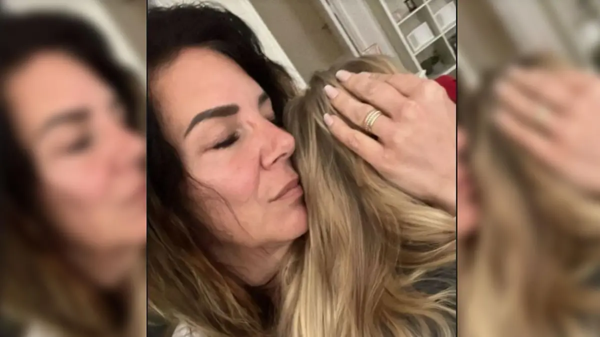 Danni Büchner mit ihrer Tochter Jenna