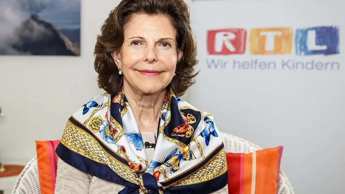 Königin Silvia von Schweden: Hilfe für Flüchtlingskinder "RTL – Wir helfen Kindern"