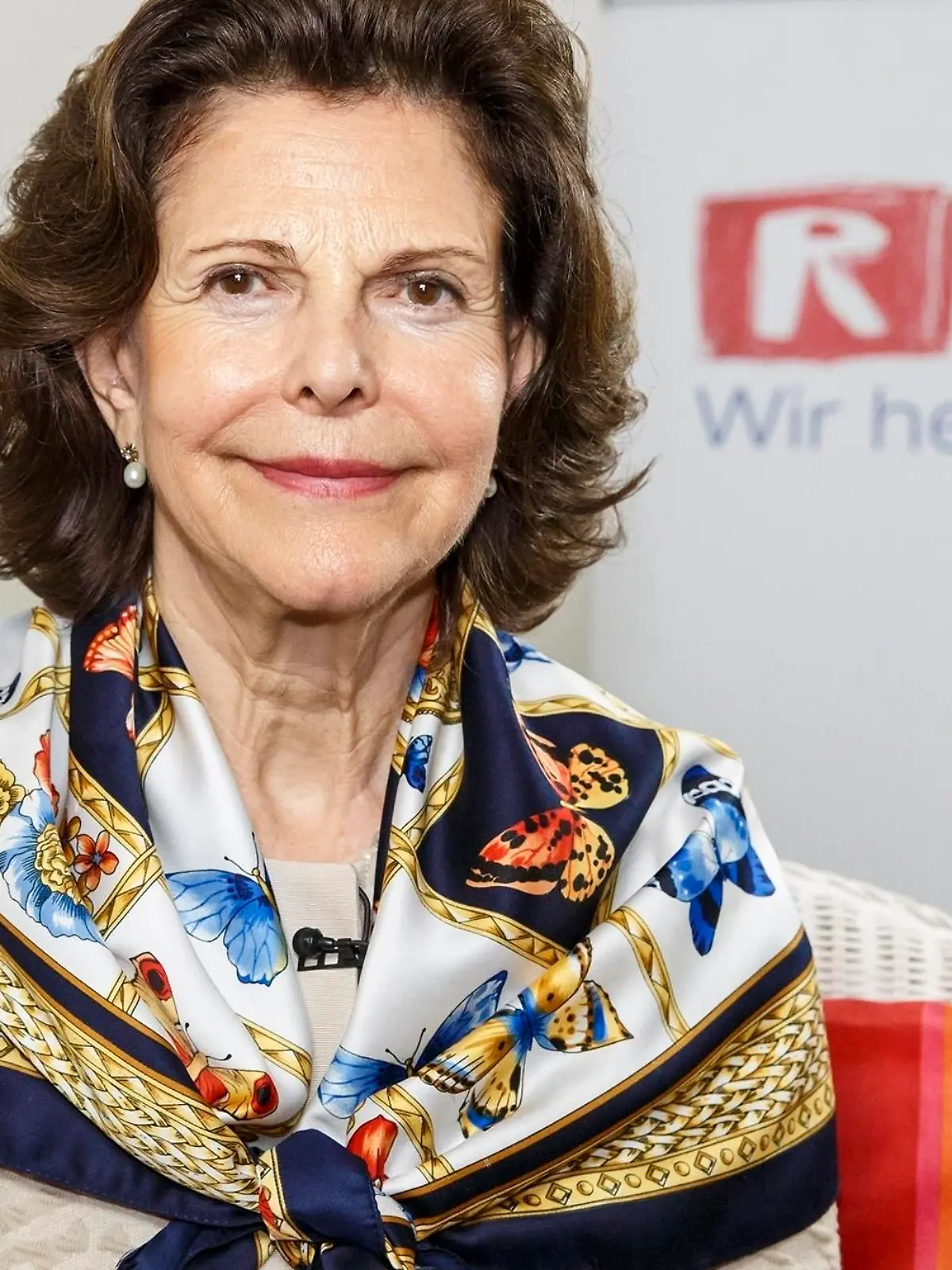 Bild zu: "Königin Silvia von Schweden: Hilfe für Flüchtlingskinder"