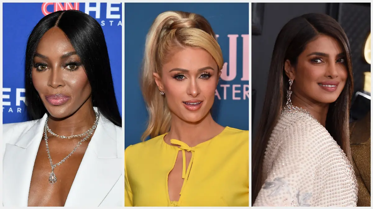 Naomi Campbell, Paris Hilton und Priyanka Chopra