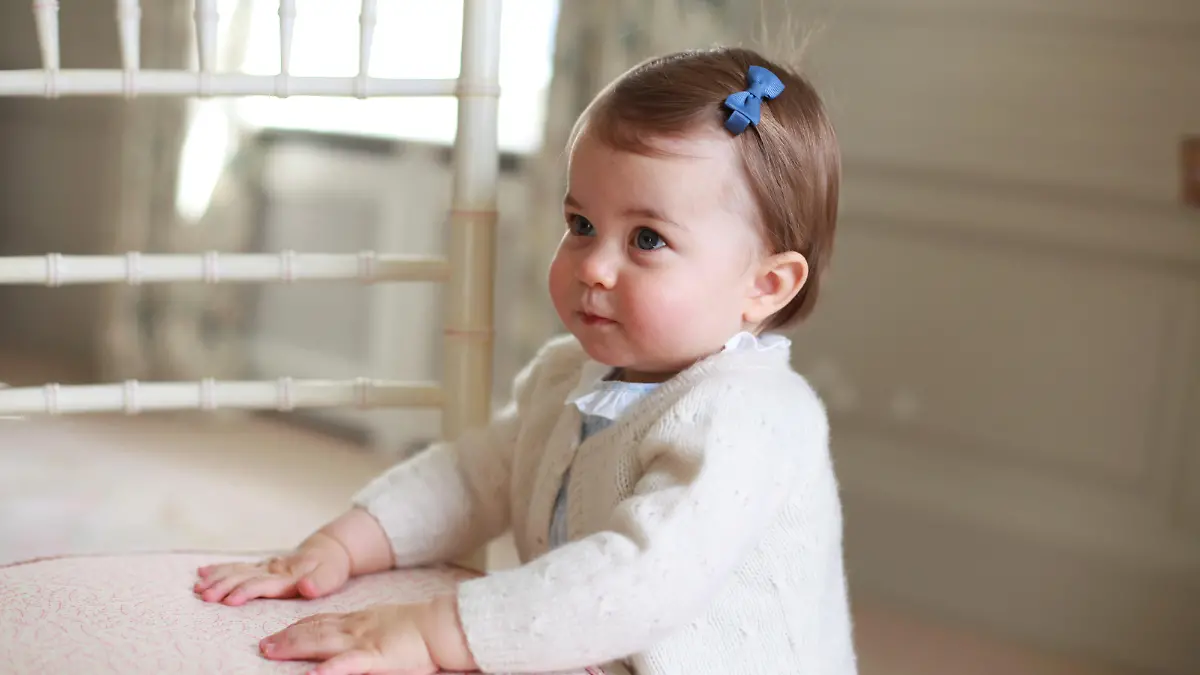 Britain's Princess Charlotte, daughter of the Duke and Duchess of Cambridge, Prince William and his wife Catherine, poses for a photograph in this undated photograph taken by her mother, at Anmer Hall in Norfolk, Britain and released on May 1, 2016.  HRH The Duchess of Cambridge 2016/Courtesy of Kensington Palace/Handout via REUTERS.  ATTENTION EDITORS - THIS IMAGE HAS BEEN PROVIDED BY A THIRD PARTY. NO COMMERCIAL OR BOOK SALES. FOR EDITORIAL USE ONLY. NO RESALES. NO ARCHIVE. ONE TIME USE ONLY.    