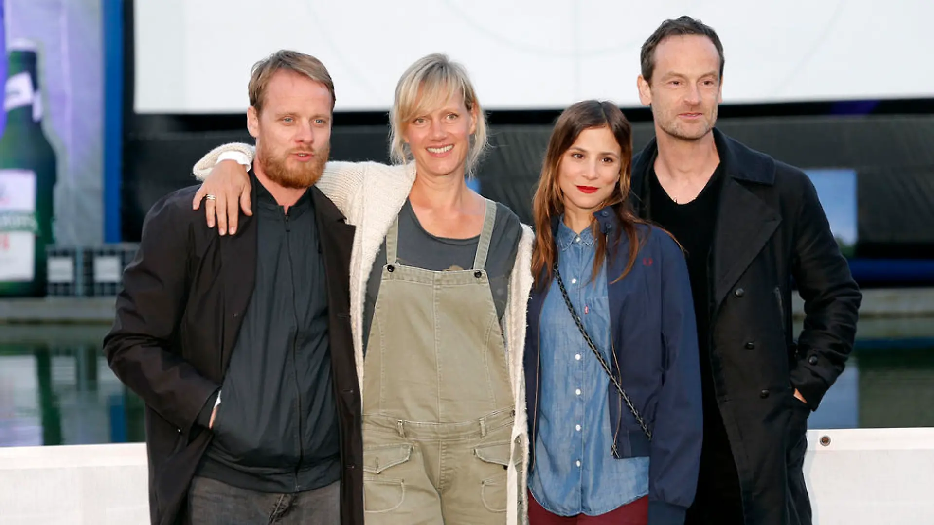 Die Dortmunder "Tatort"-Kommissare Stefan Konarske, Anna Schudt, Aylin Tezel und Jörg Hartmann