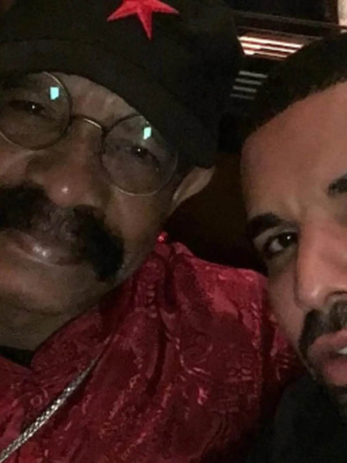 Dennis Graham (l.) mit seinem Sohn Drake