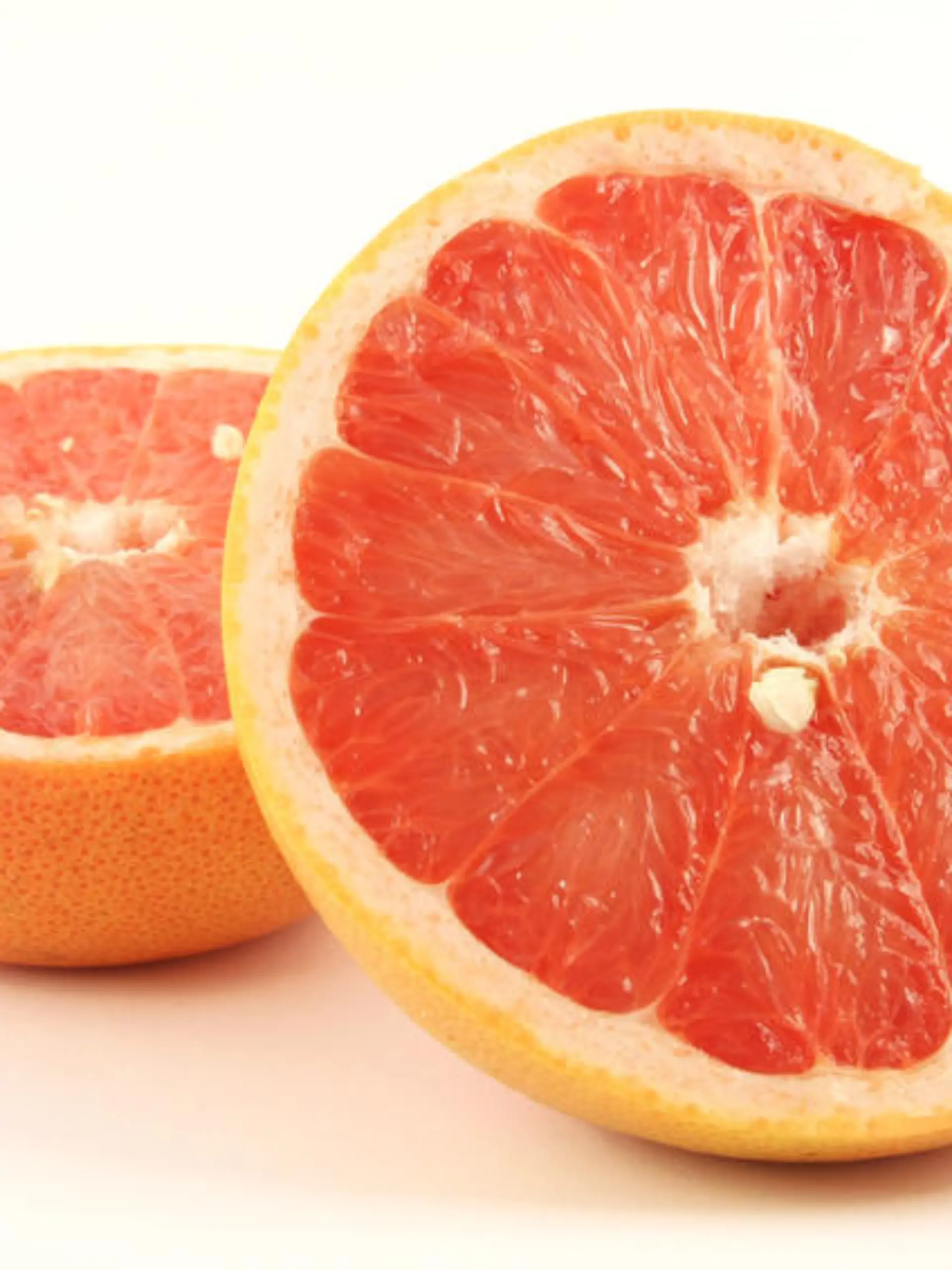 Eine Grapefruit