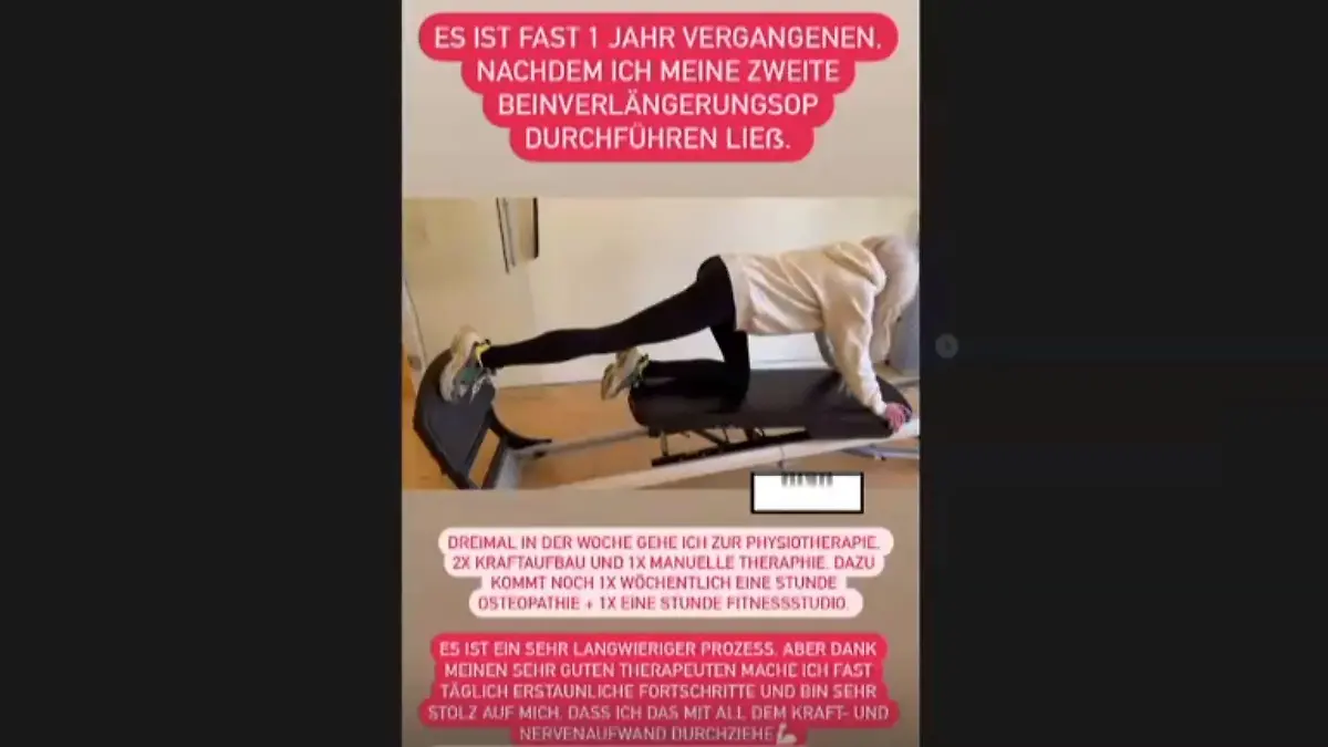 Theresia Fischer muss wöchentlich mehrere Stunden in ihre Genesung stecken.