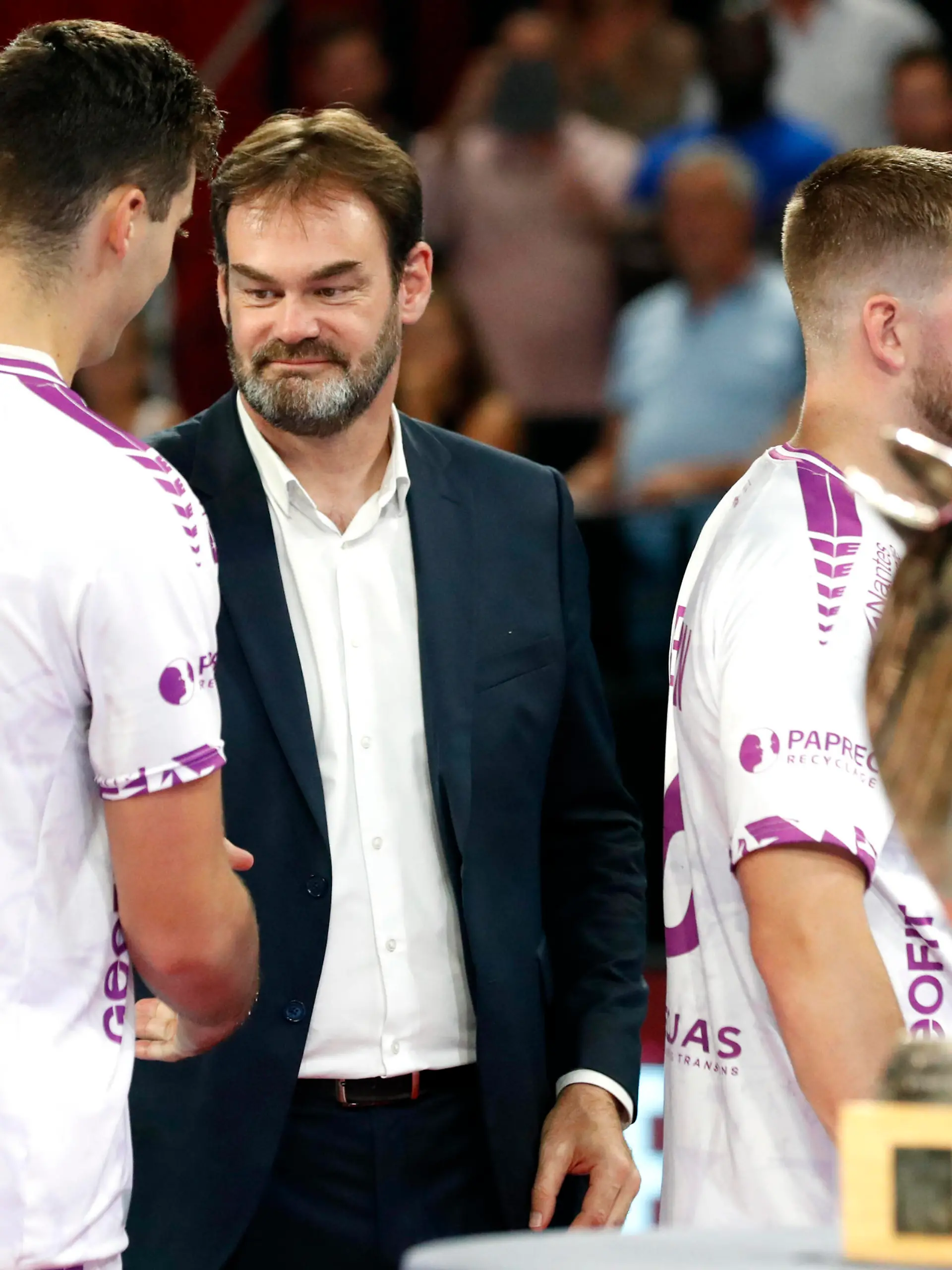 Martini bruno HandBALL : PSG vs Nantes - Trophee des champions -liquimolystarligue - Poitiers - arena futuroscope - 03/05/2022 StephanePillaud/Panoramic PUBLICATIONxNOTxINxFRAxITAxBEL 