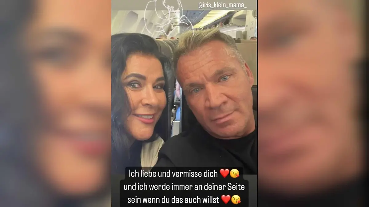 Peter Klein hält an der Beziehung zu seiner Iris fest..
