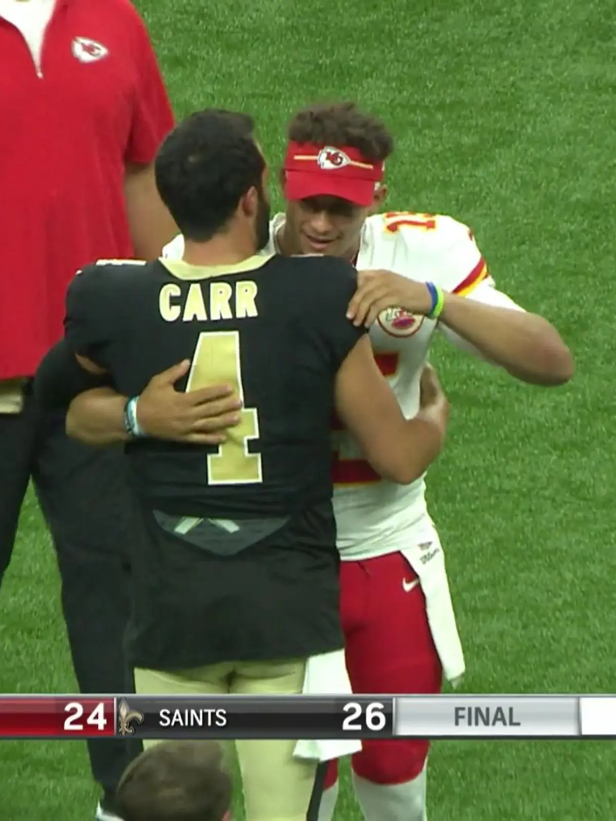 Im vorletzten Match des ersten Preseason-Spieltages der NFL standen sich die New Orleans Saints und die Kansas City Chiefs gegenüber. Und die beiden Teams boten den Zuschauern in New Orleans ein ordentliches Spektakel - ein verrücktes Ende inklusive.