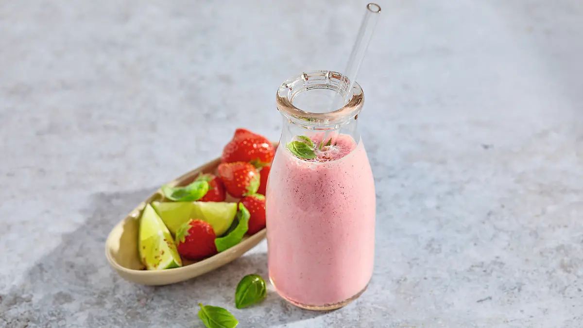 Erdbeer-Vanille-Shake
