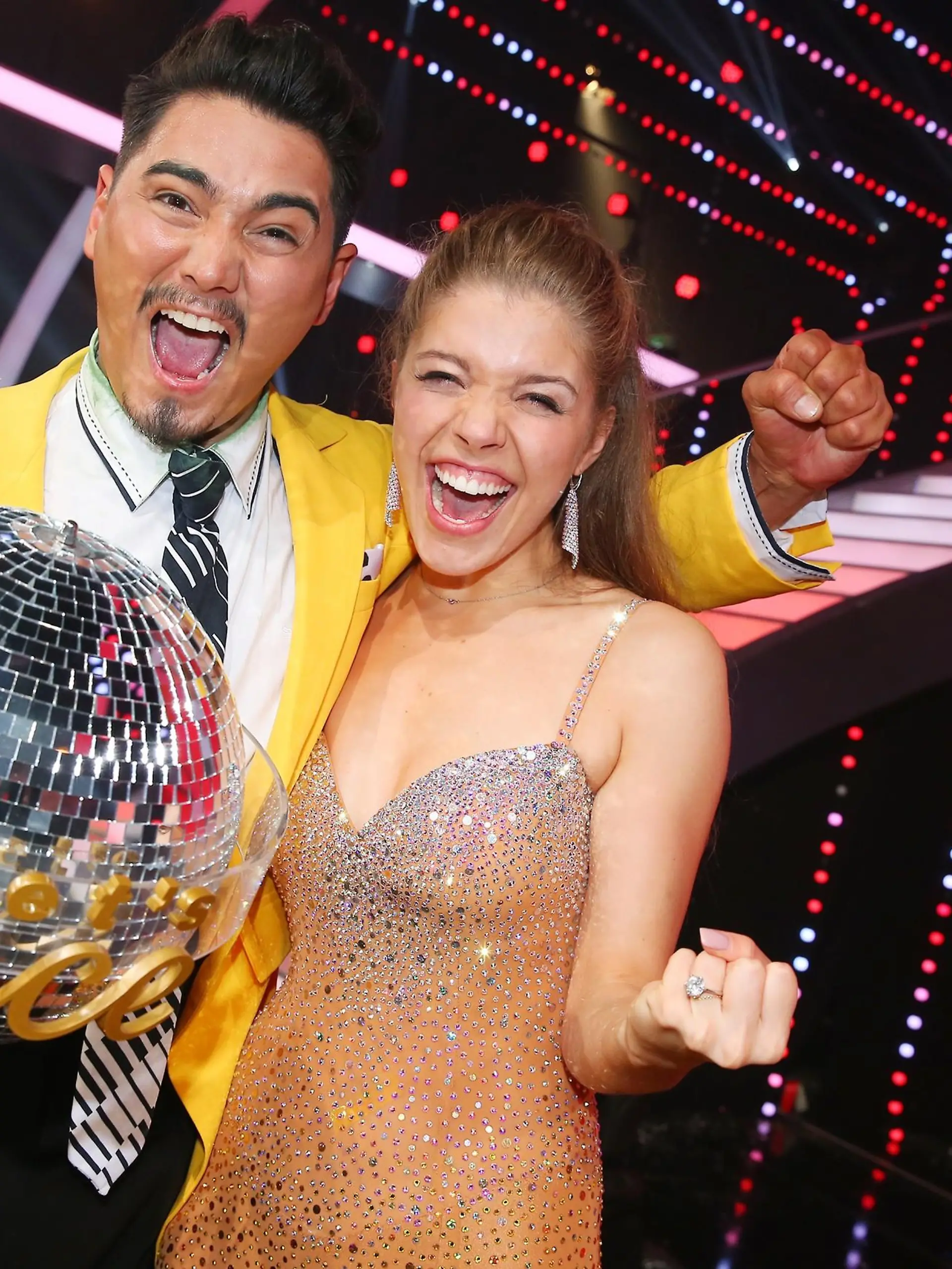 Victoria Swarovski und mit Tanzpartner Erich Klann ist _Dancing Star 2016_