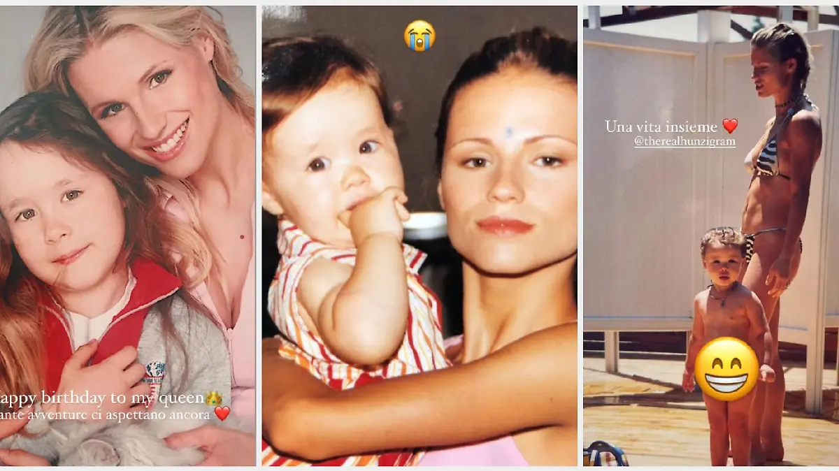 Aurora Ramazotti gratuliert ihrer Mutter Michelle Hunziker mit Fotos von früher