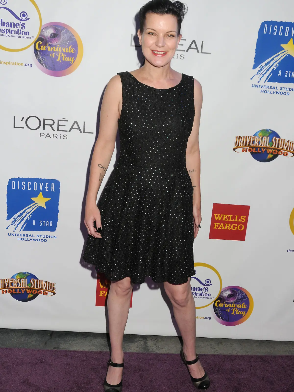 5 March 2016 - Universal City, California - Pauley Perrette. 15th Annual Shane's Inspiration Gala held at the Universal Studios Globe Theater. Photo Credit: Byron Purvis/AdMedia |
