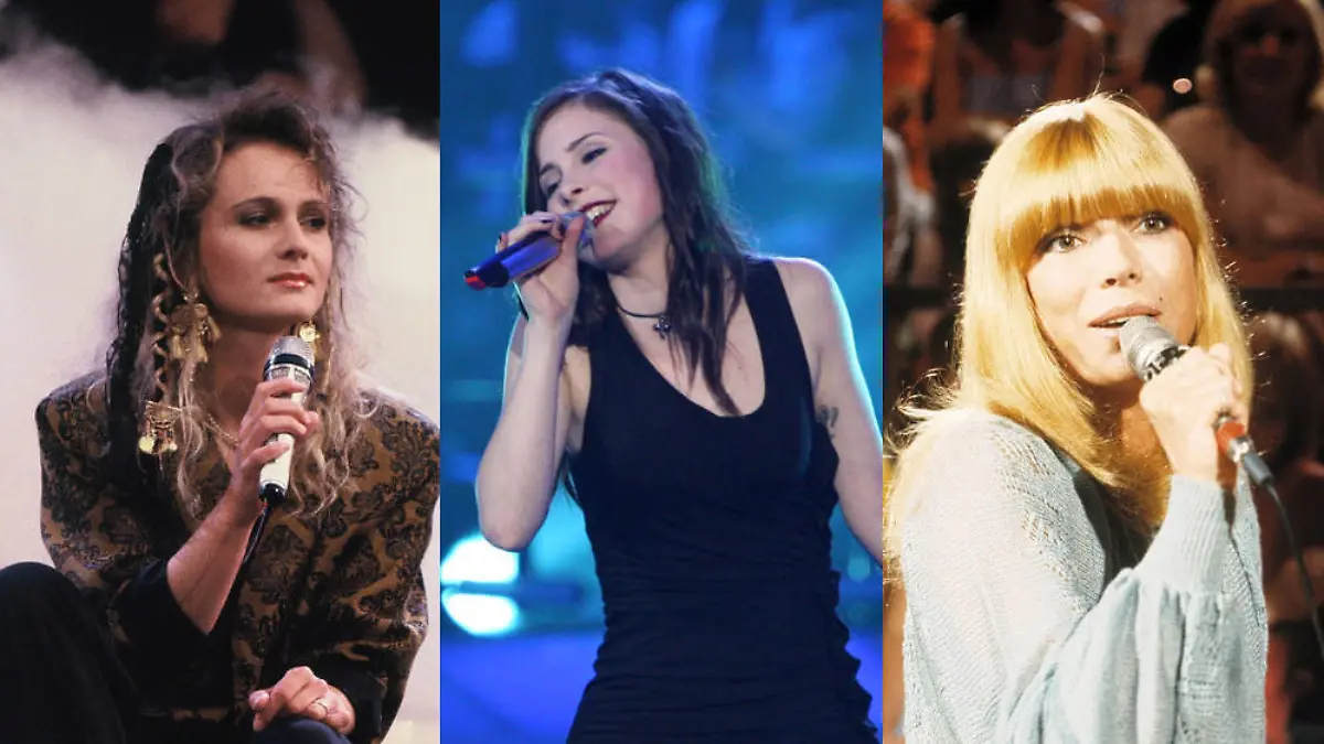 Nicole (l.), Lena (m.) und Katja Ebstein haben Deutschland beim ESC würdig vertreten