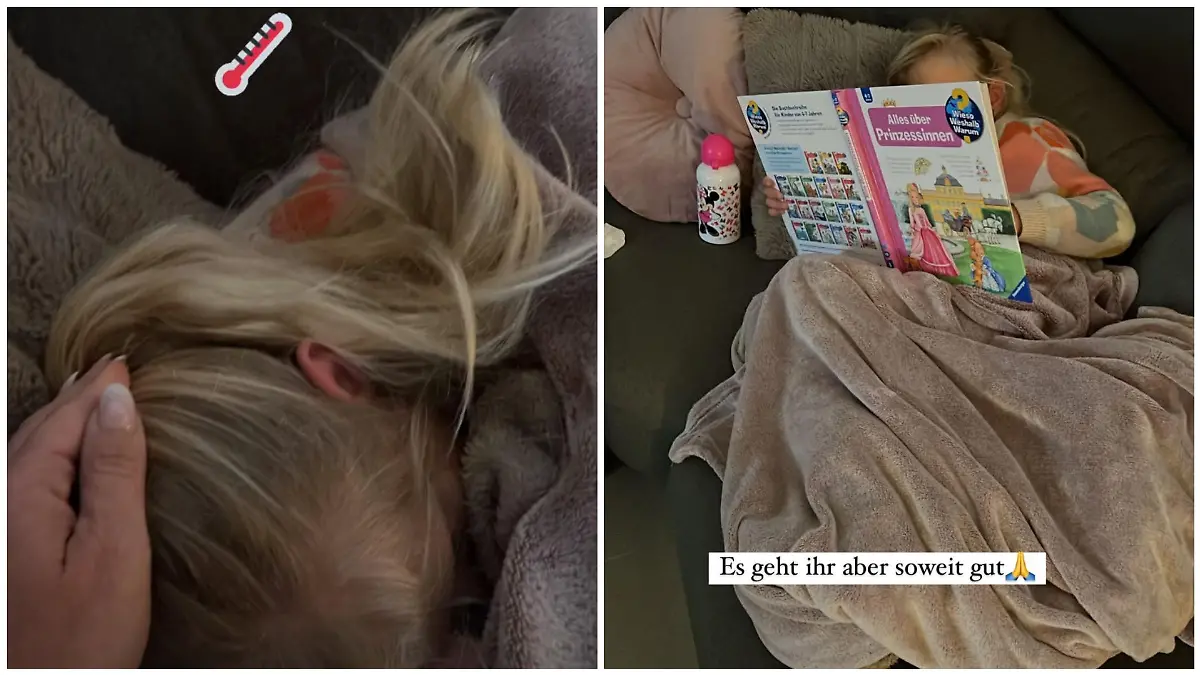 Jenna geht es den Umständen entsprechend gut.