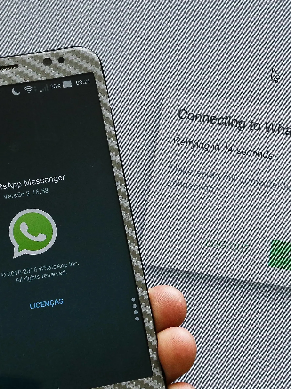 RIO DE JANEIRO, Brazil - 03/05/2016: 72 HOURS WITHOUT WhatsApp - Justice determines blocking 72 hours without WhatsApp. The judge& 39;s deci Mon Marcel Montalban, the district Lizard (SE) is April 26. PUBLICATIONxNOTxINxBRA Andr?xHorta

Rio de Janeiro Brazil 03 05 2016 72 Hours without Whatsapp  Justice determines blocking 72 Hours without Whatsapp  The judge& 39 S Deci MON Marcel Mont Alban The District Lizard SE IS April 26 PUBLICATIONxNOTxINxBRA Andr xHorta  