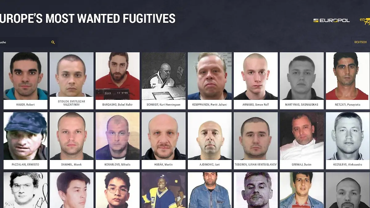 Europes most wanted