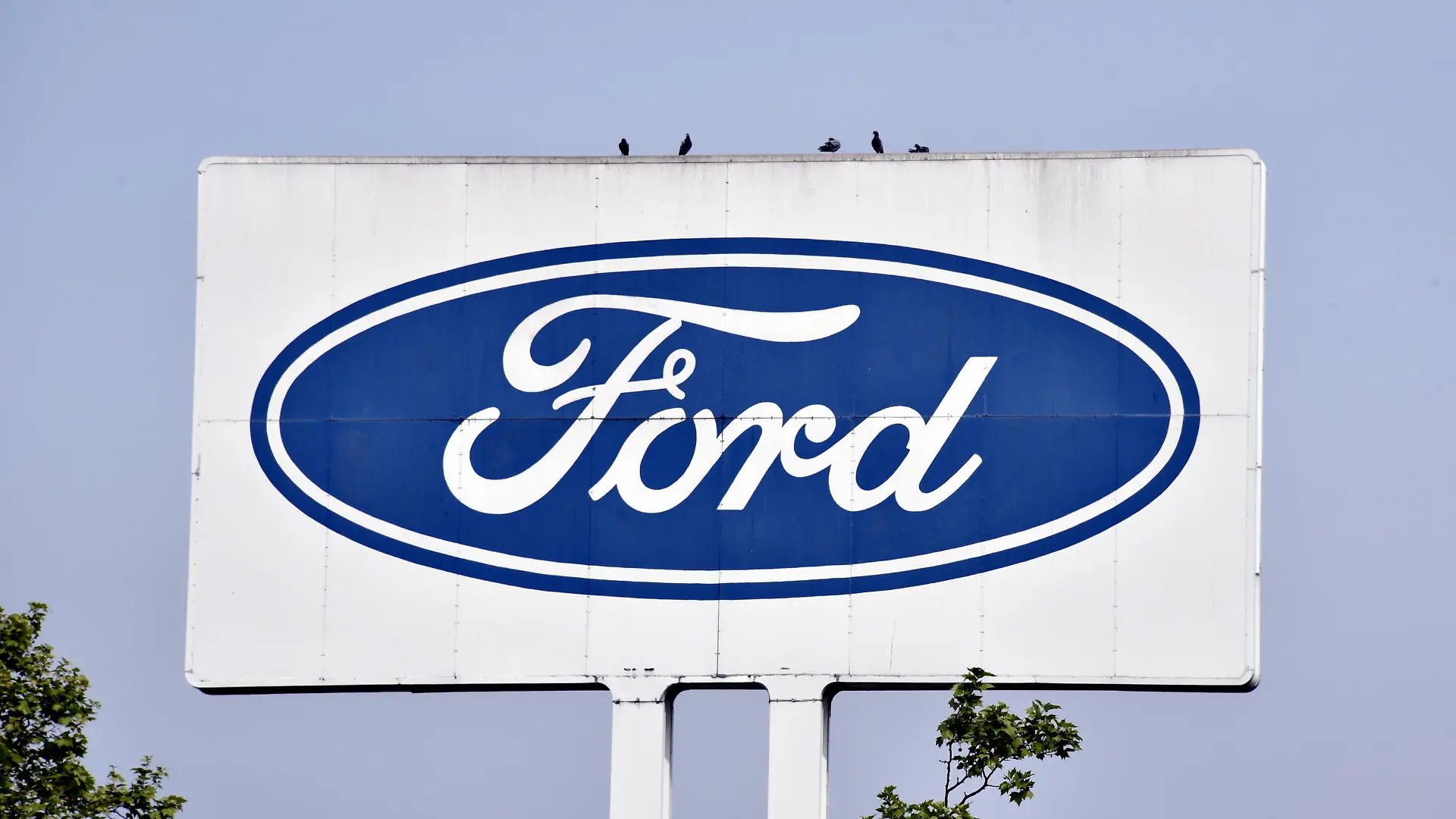 Logo, Schriftzug des Autohersteller FORD