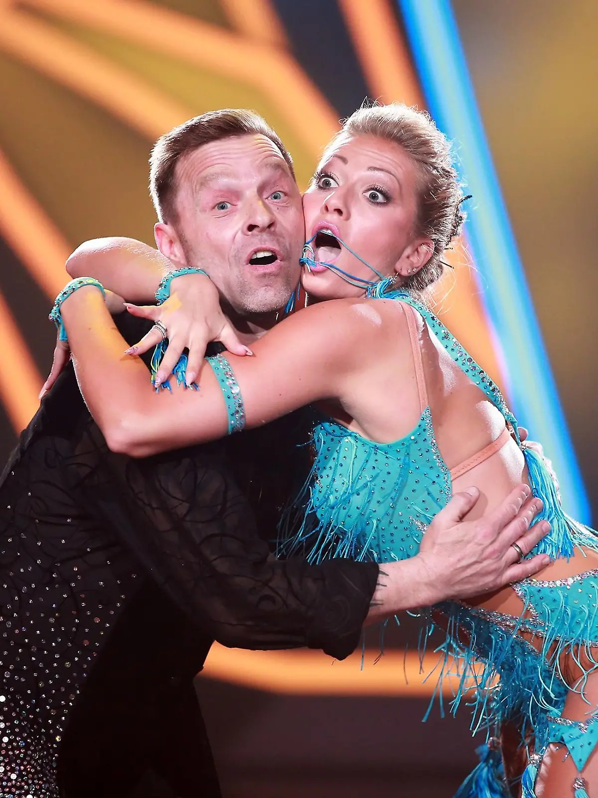 Thomas Häßler und Regina Luca    Verwendung der Bilder für Online-Medien ausschließlich mit folgender Verlinkung:'Alle Infos zu 'Let's Dance' im Special bei RTL.de: http://www.rtl.de/cms/sendungen/lets-dance.html