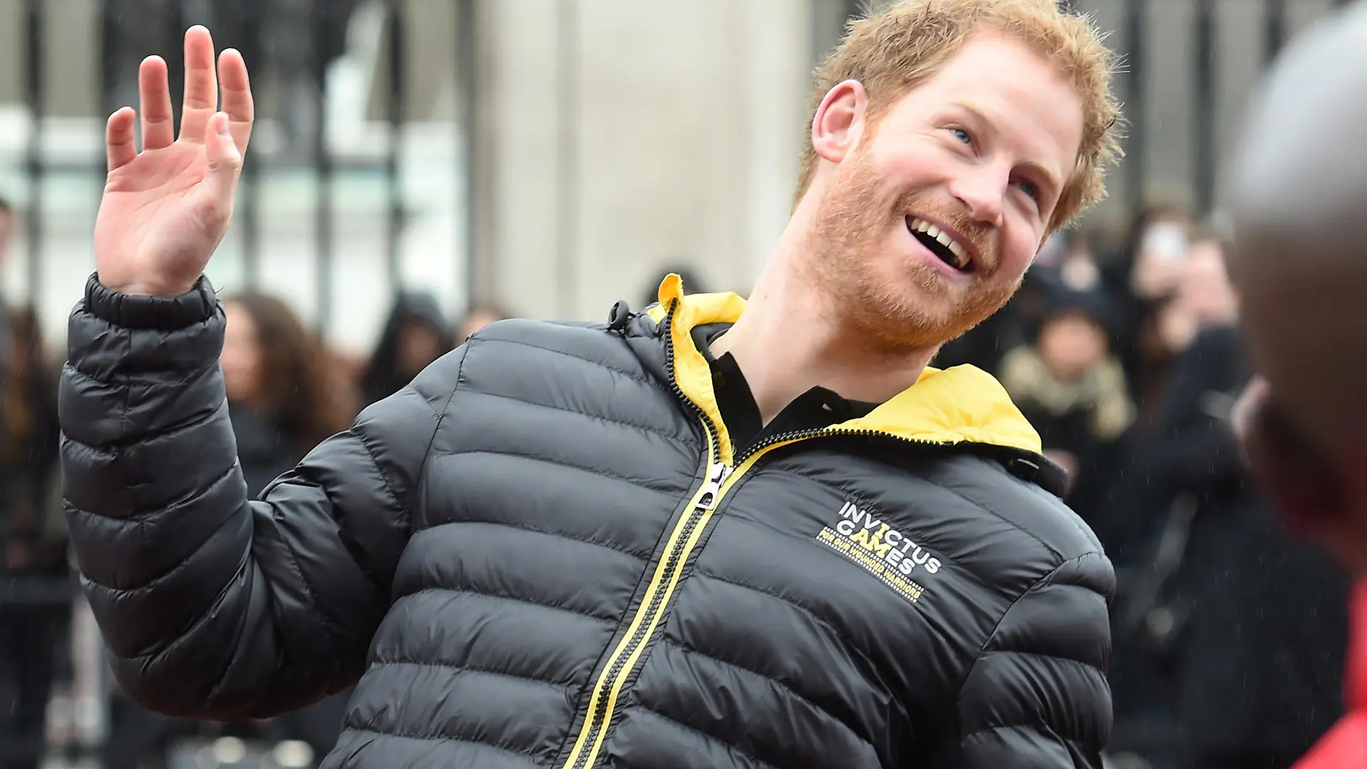 Prince Harry unveils the UK team for the Invictus Games Orlando 2016 at Buckingham Palace, London, UK, on the 6th April 2016.

Picture by Jeremy Selwyn/WPA-Pool
<P>
Pictured: Prince Harry
<B>Ref: SPL1253697  060416  </B><BR/>
Picture by: Splash News<BR/>
</P><P>
<B>Splash News and Pictures</B><BR/>
Los Angeles:	310-821-2666<BR/>
New York:	212-619-2666<BR/>
London:	870-934-2666<BR/>
photodesk@splashnews.com<BR/>
</P>