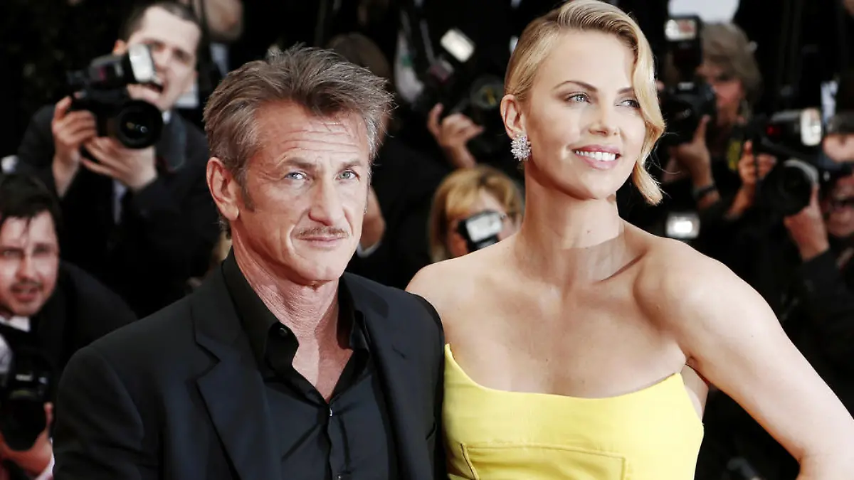 Charlize Theron und Sean Penn beim Filmfest in Cannes im Jahr 2015