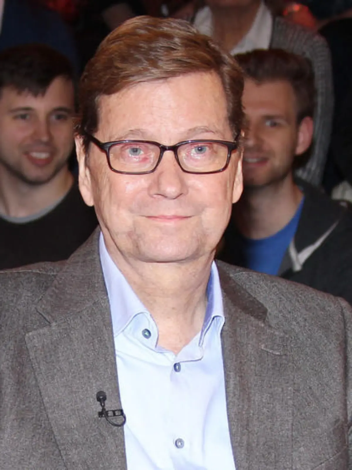 Guido Westerwelle bei einem seiner letzten Fernsehauftritte im November 2015