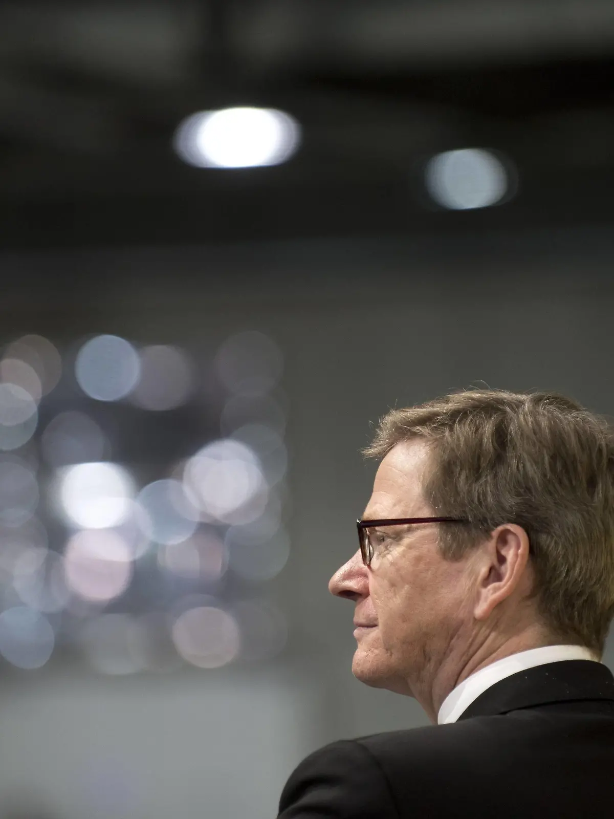 Bildnummer: 60806587  Datum: 07.12.2013  Copyright: imago/IPON     Guido Westerwelle, FDP Parteitag DEU, Deutschland, Germany, Berlin, 07.12.2013 Guido Westerwelle, Bundesaussenminister FDP, auf dem Bundesparteitag der FDP in Berlin. Bundesparteitag, Bundespolitik, Parteipolitik, Deutsche Politik, Europa, 2013, Freie Demokratische Partei, Parteitag, F.D.P., Portrait, Portraet. Guido Westerwelle, Federal Minister of Foreign Affairs FDP, at a party convent of the FDP in Berlin. Politics, Germany, German, Politician, Europe. People Politik GER Parteitag xcb x0x 2013 quadrat Aufmacher Guido Westerwelle Portrait Portraet FDP Parteitag Bundesparteitag Bundespolitik Parteipolitik Deutsche Politik Europa 2013 Freie Demokratische Partei Parteitag F.D.P. Politics Germany German Politician Europe 