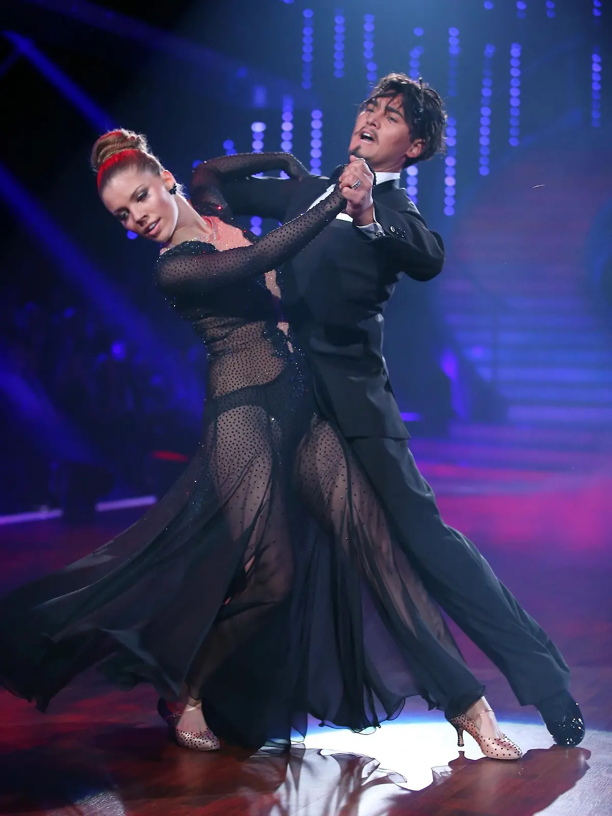 Victoria Swarovski und Erich Klann  Verwendung der Bilder für Online-Medien ausschließlich mit folgender Verlinkung:'Alle Infos zu 'Let's Dance' im Special bei RTL.de: http://www.rtl.de/cms/sendungen/lets-dance.html