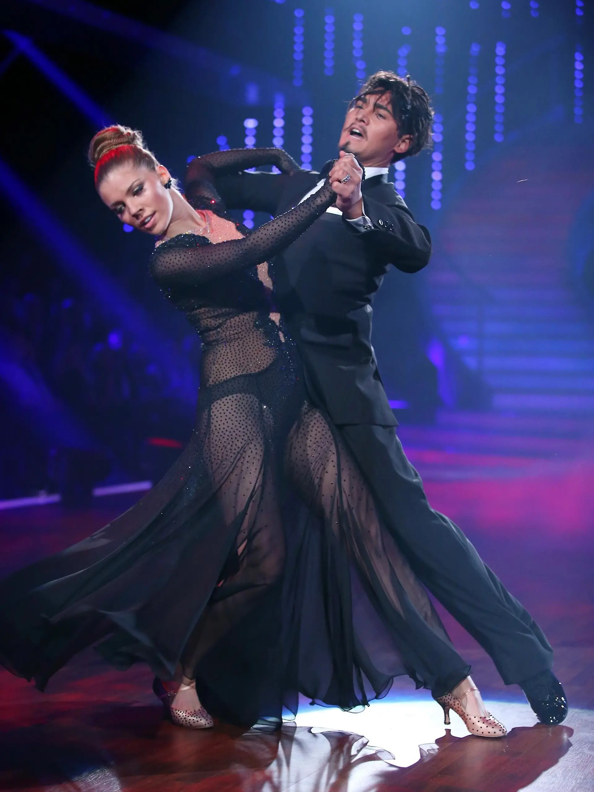Victoria Swarovski und Erich Klann  Verwendung der Bilder für Online-Medien ausschließlich mit folgender Verlinkung:'Alle Infos zu 'Let's Dance' im Special bei RTL.de: http://www.rtl.de/cms/sendungen/lets-dance.html