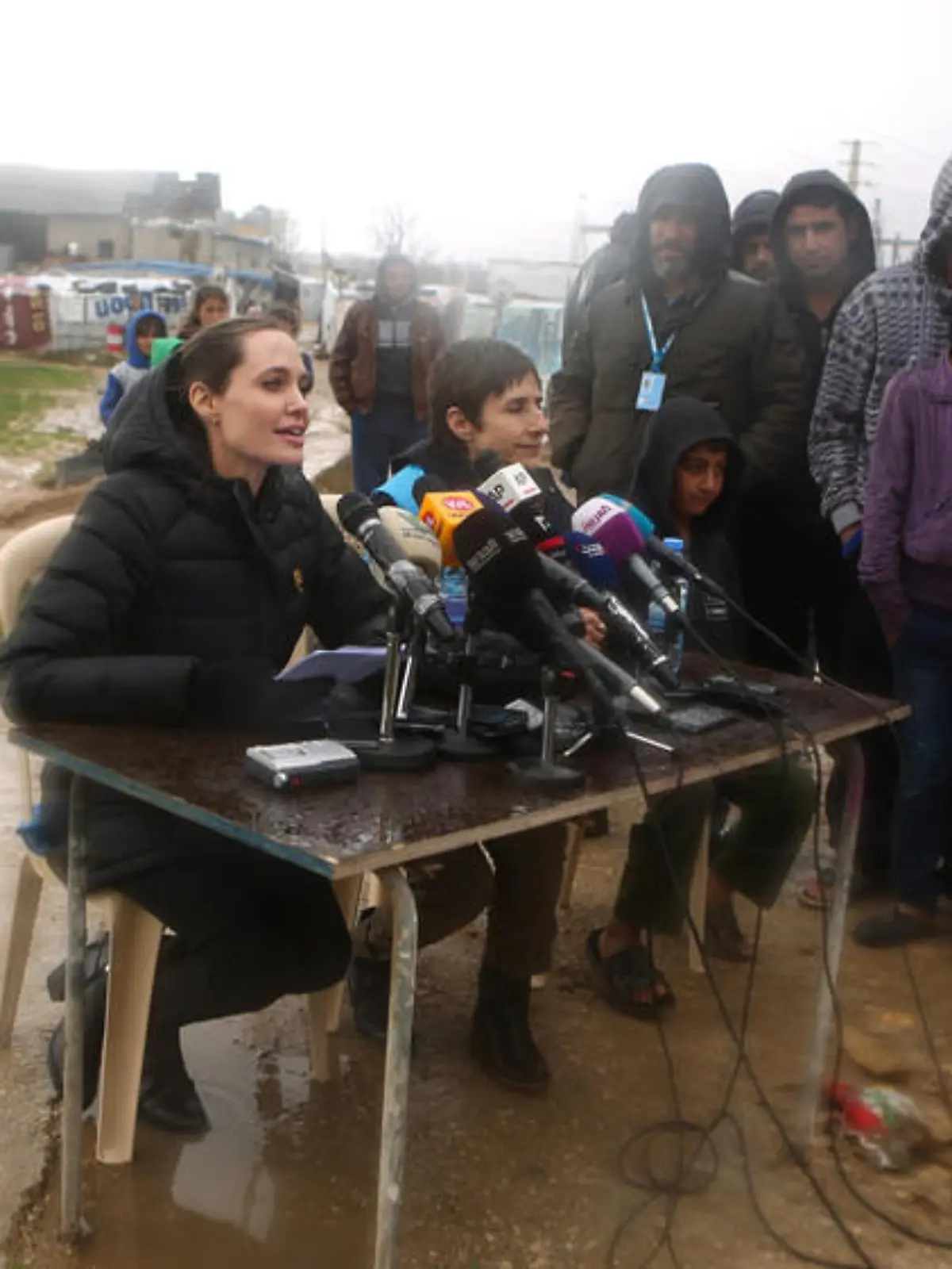 Angelina Jolie hat im Libanon über die Flüchtlingssituation gesprochen