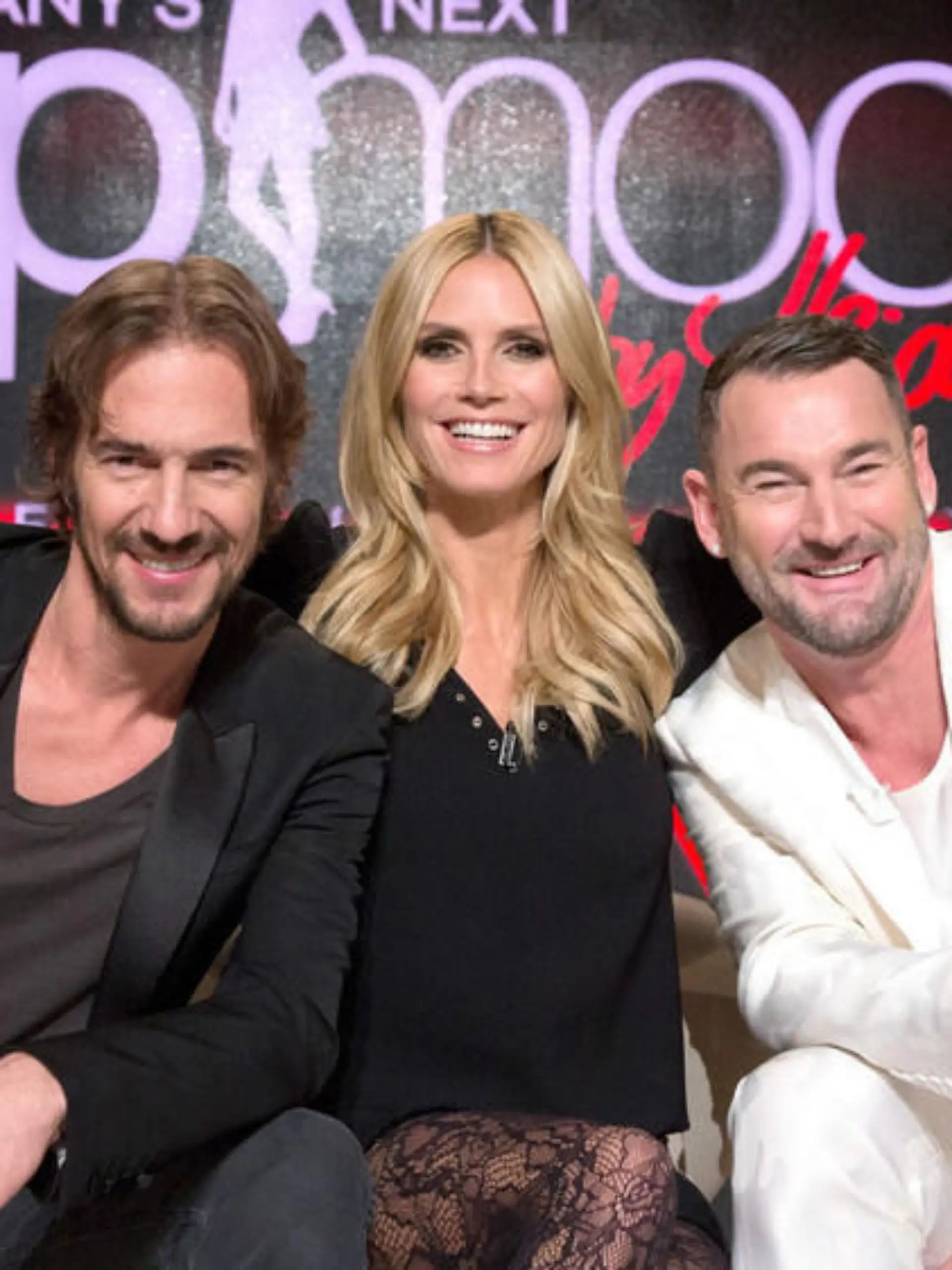 Die "GNTM"-Jury auf einen Blick: Heidi Klum, Thomas Hayo (l.), Michael Michalsky