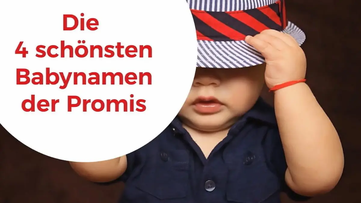 Die schönsten Babynamen der Promis 