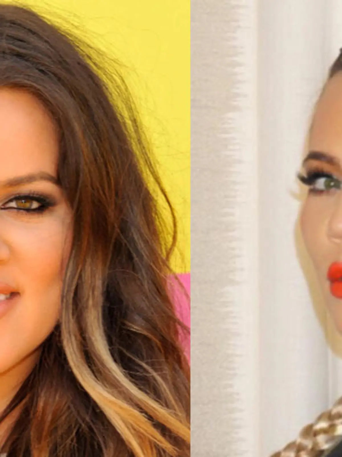 Im Vergleich: Khloé Kardashian bei den Kids Choice Awards 2013 und auf Instagram 2016.
