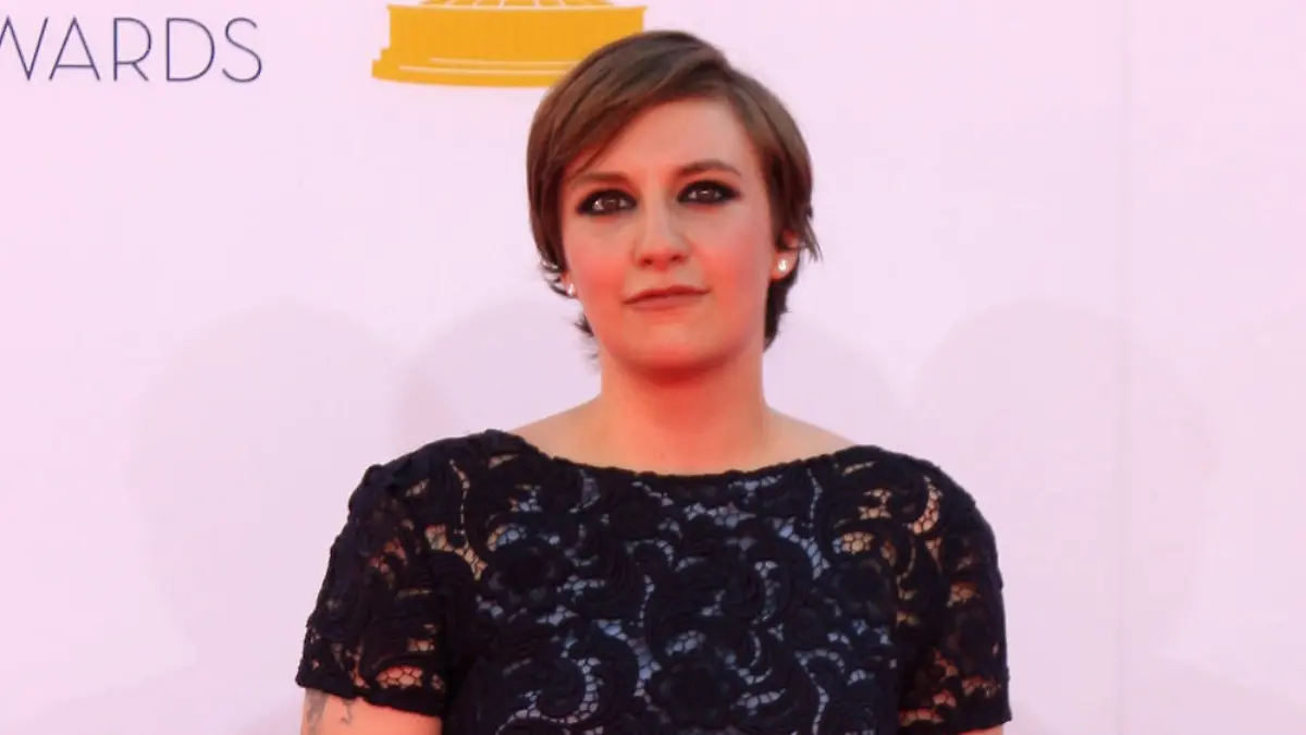 Serien-Star Lena Dunham ("Girls") bei einer der vielen Preisverleihungen