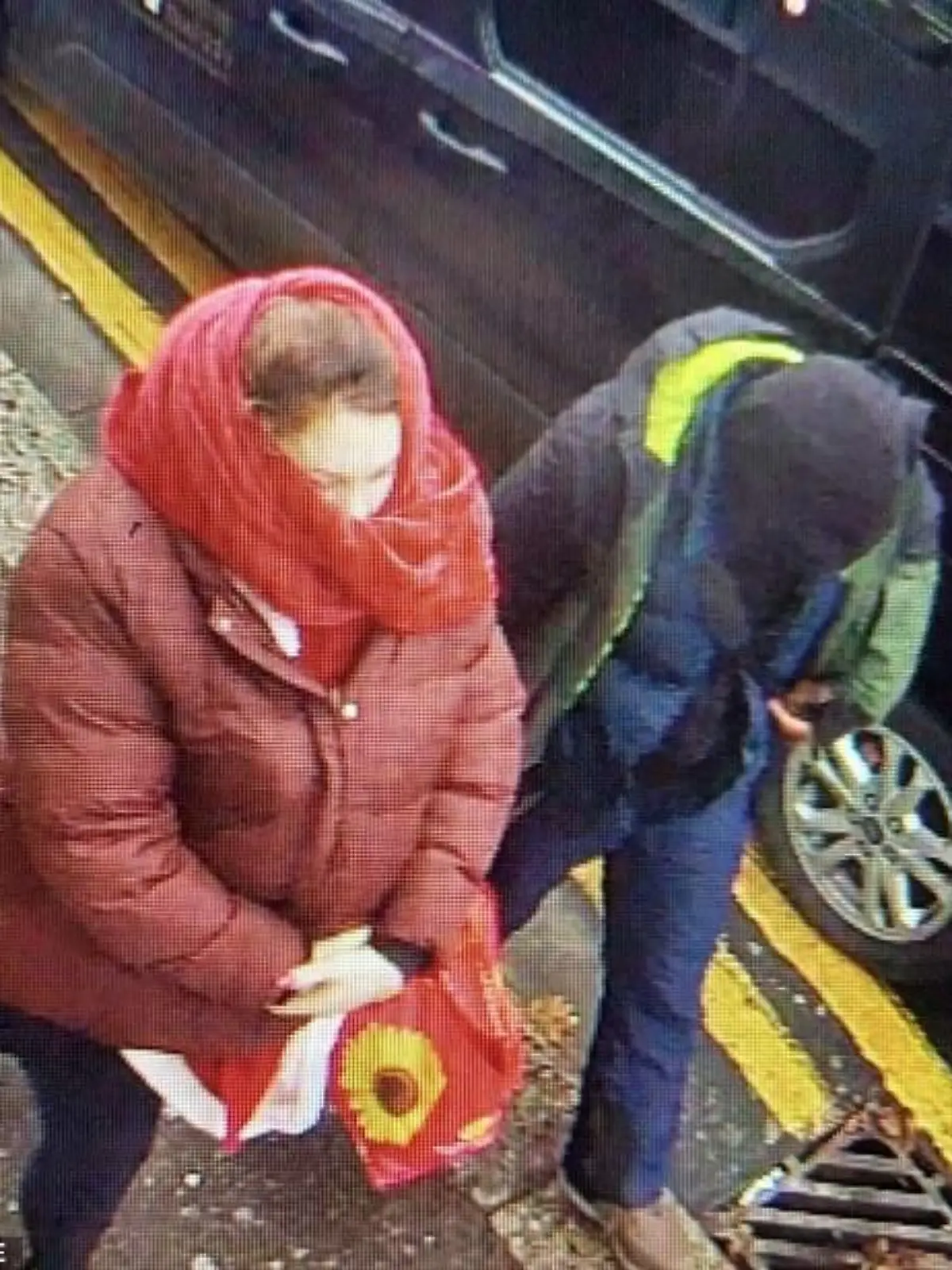 7. Januar in London: Constance Marten und Mark Gordon in London wurden seit ihrem Untertauchen mehrmals von Überwachungskameras erfasst