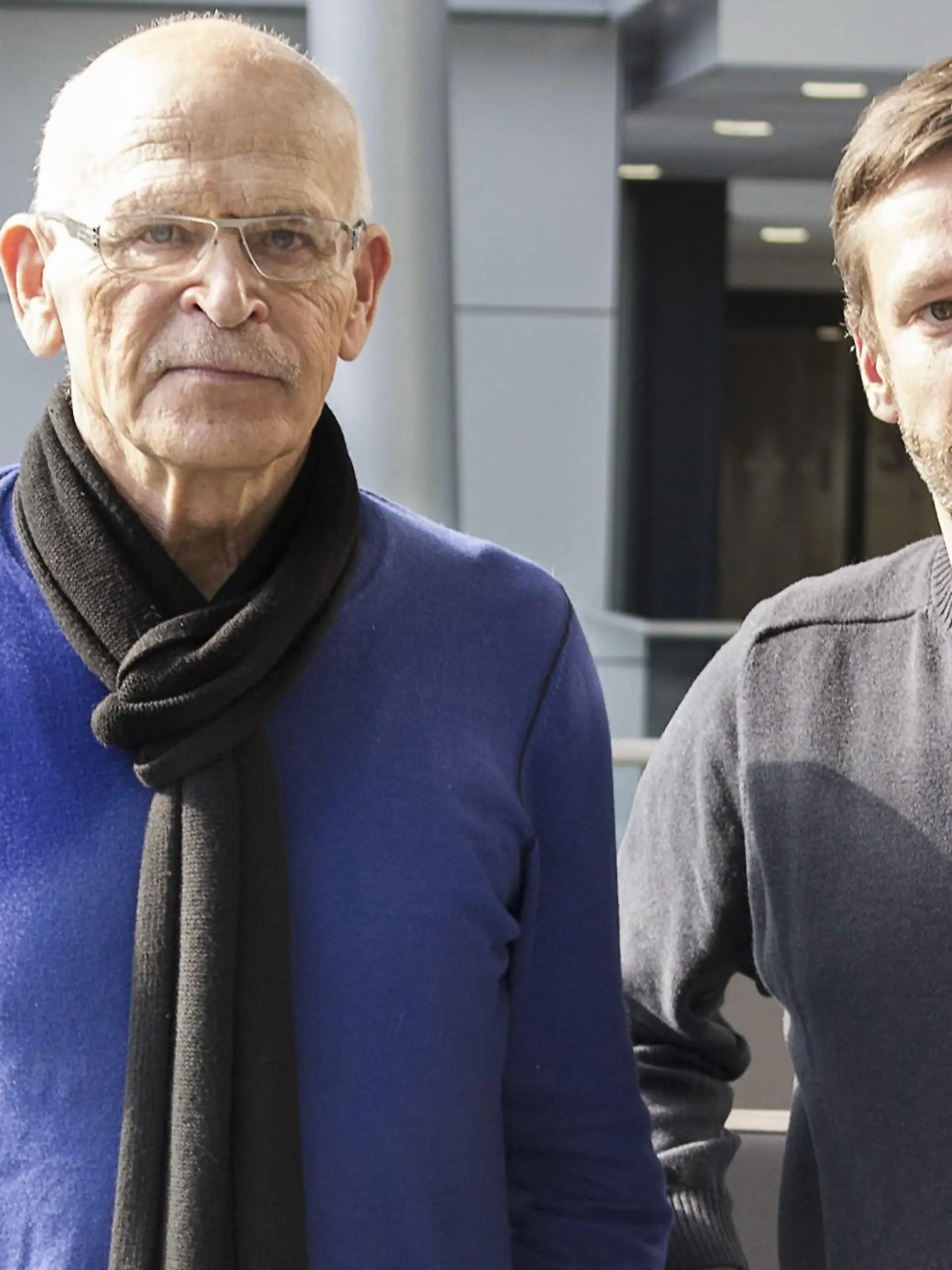 Enthüllungsjournalist Günter Wallraff (l.) und RTL-Reporter Torsten Misler