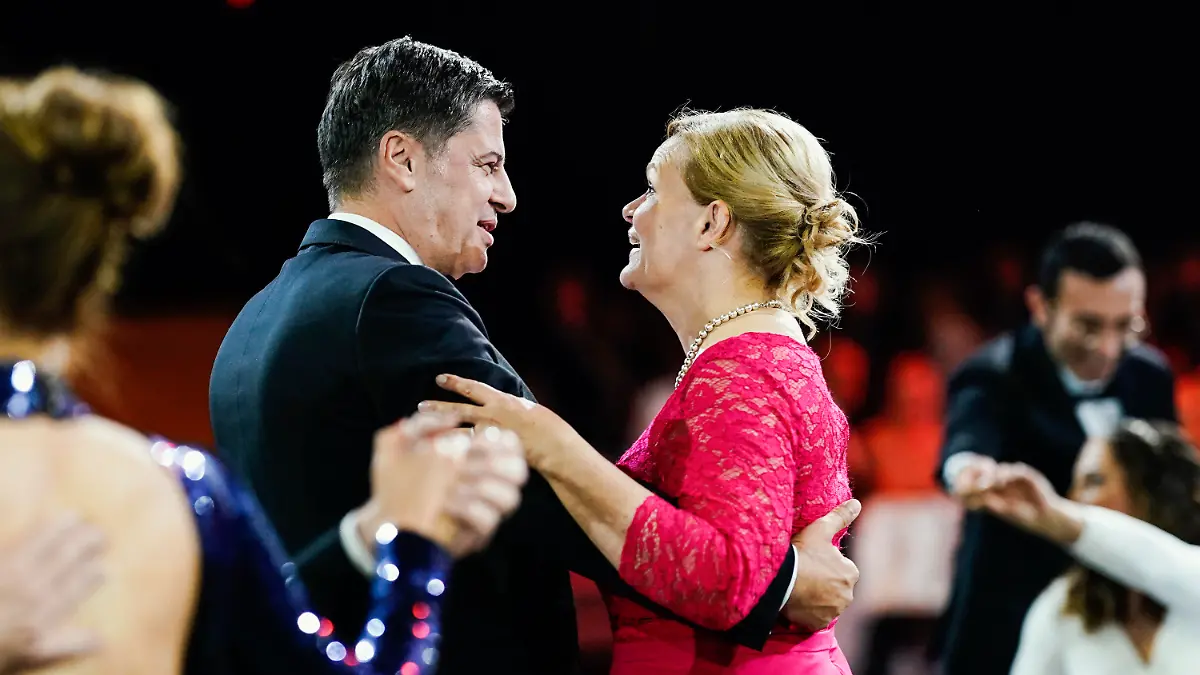 ARCHIV - 16.07.2022, Hessen, Wiesbaden: Nancy Faeser (SPD), Bundesinnenministerin, und der Sporthilfe-Aufsichtsratsvorsitzende Christian Seifert werden beim Ball des Sports in Frankfurt erwartet. (zu dpa: «Rückkehr nach Frankfurt: «Ball des Sports» mit 1500 Gästen») Foto: Uwe Anspach/dpa +++ dpa-Bildfunk +++