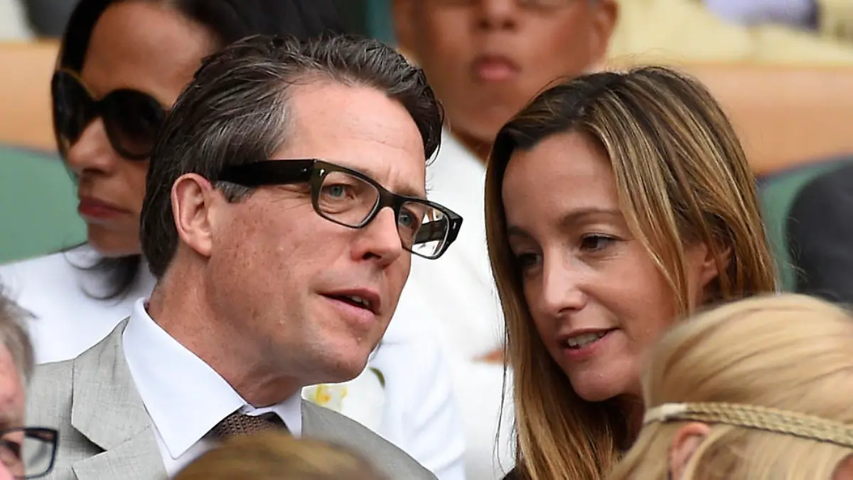 Ziehen Hugh Grant und Anna Eberstein zusammen?