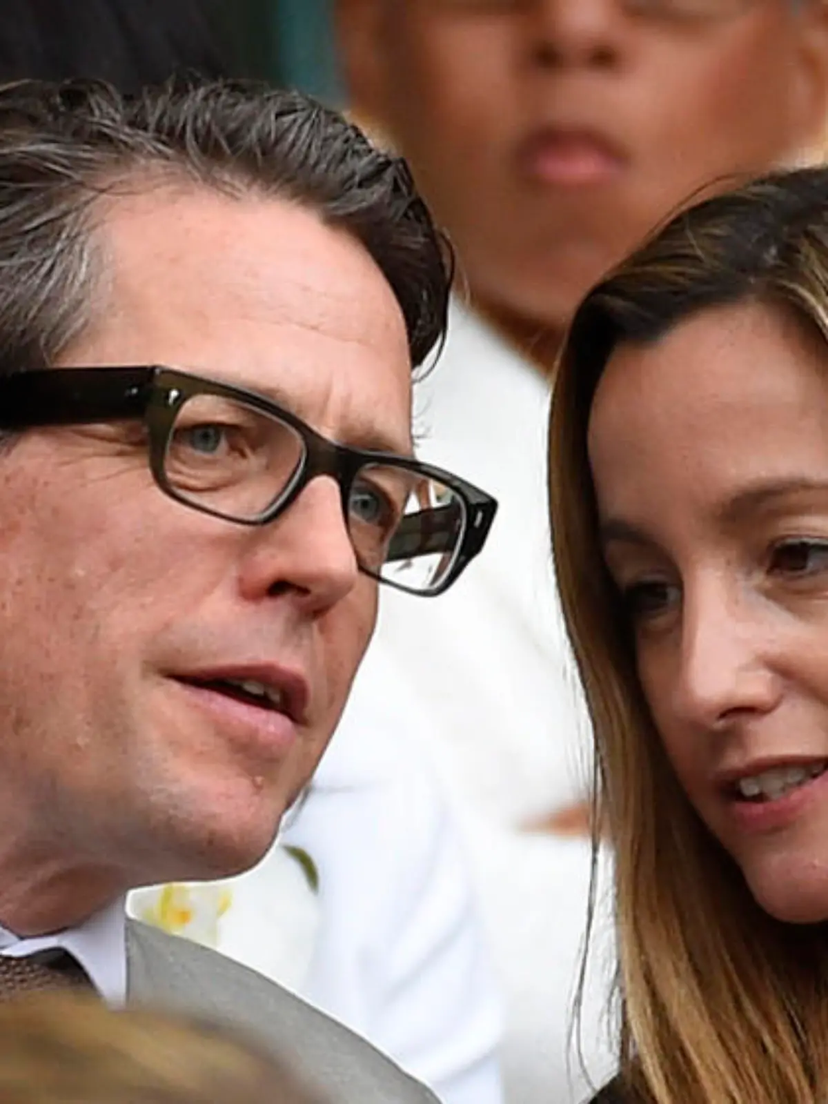 Ziehen Hugh Grant und Anna Eberstein zusammen?