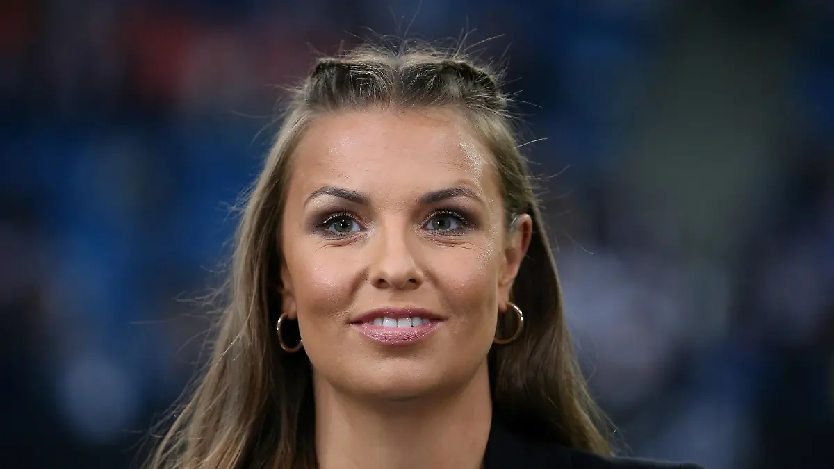 Sport Bilder des Tages BAU// 06.09.2019 Hamburg Fußball Länderspiel Deutschland vs. Niederlande, RTL-Moderatorin Laura Wontorra BAU 06 09 2019 Hamburg Soccer international Germany vs. Netherlands, RTL presenter Laura Wontorra
