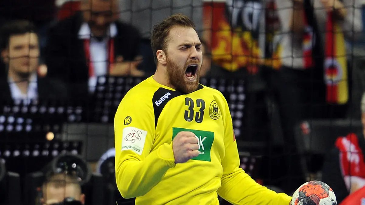 Lässt seinen Emotionen freien Lauf: Andreas Wolff im EM-Finale