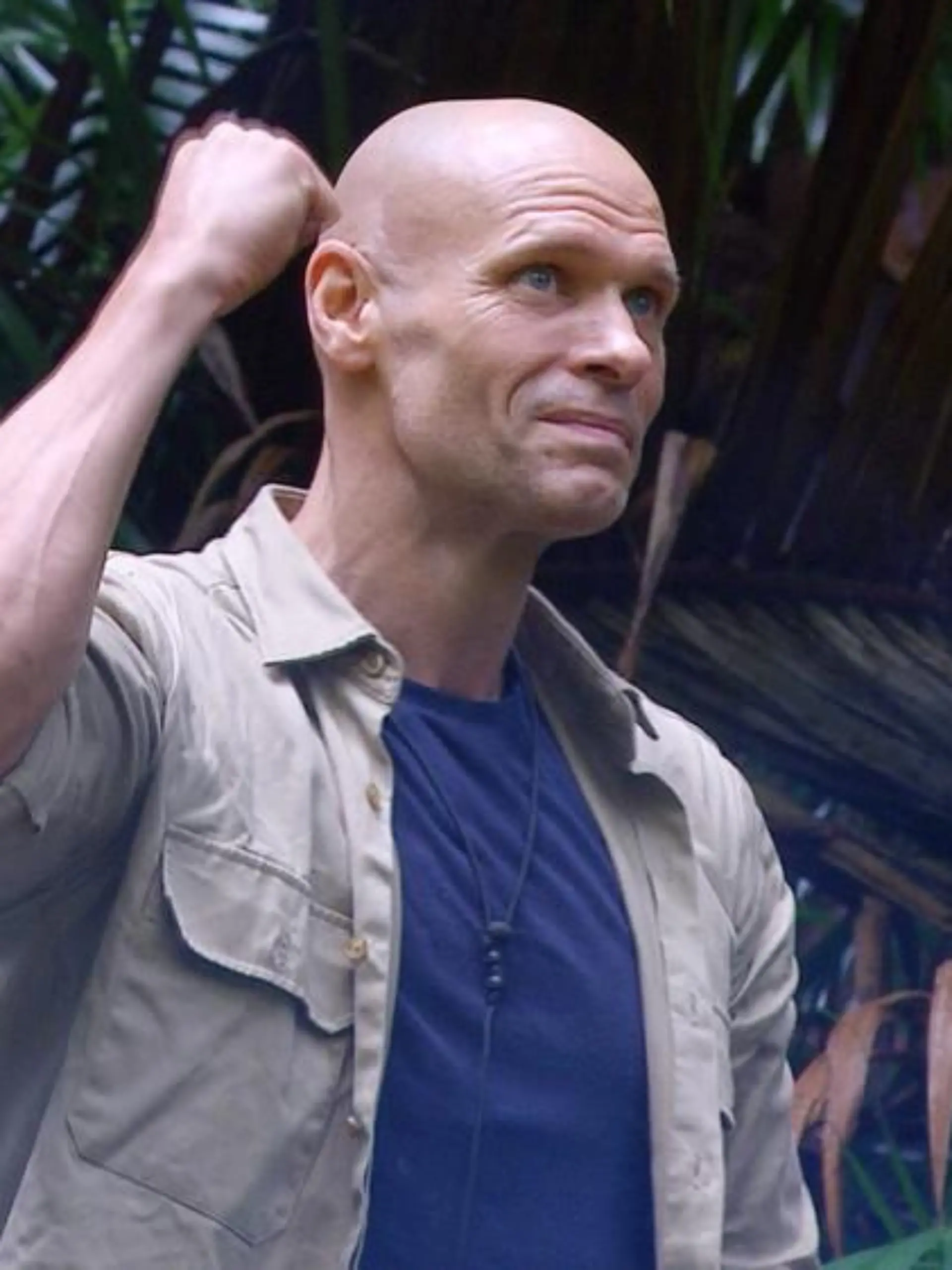 Thorsten Legat freut sich über seinen dritten Platz im Dschungelcamp